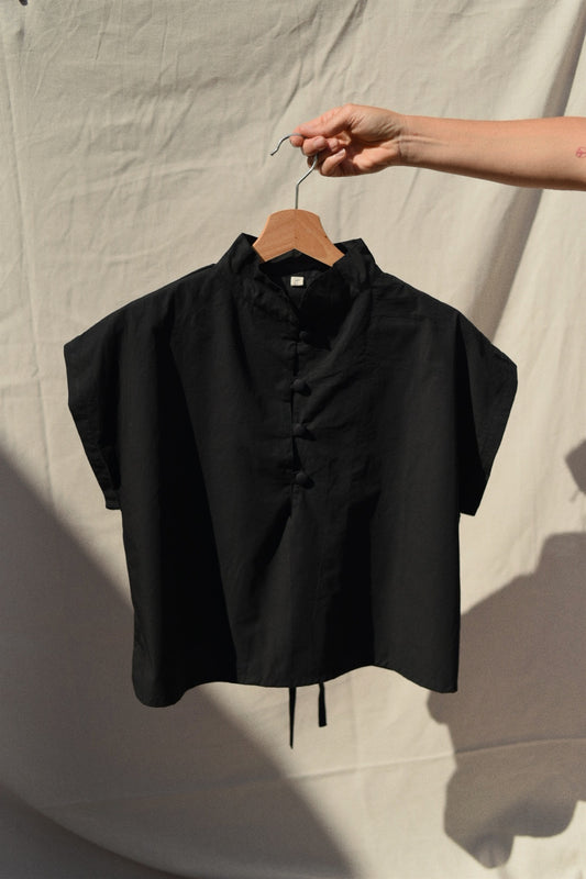 Camisa cuello mao